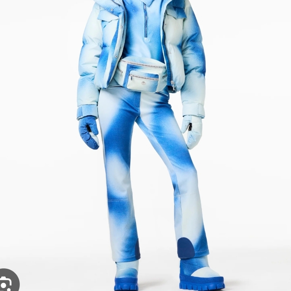 Goldbergh Blanchi Ski Pants Denim Jeans Blue Ciel Goldbergh Blue Ski Pants - Picture 8 of 16